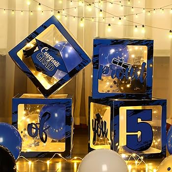Amazon.com: Woanger 44 Pcs Graduation 2025 Box LED Light